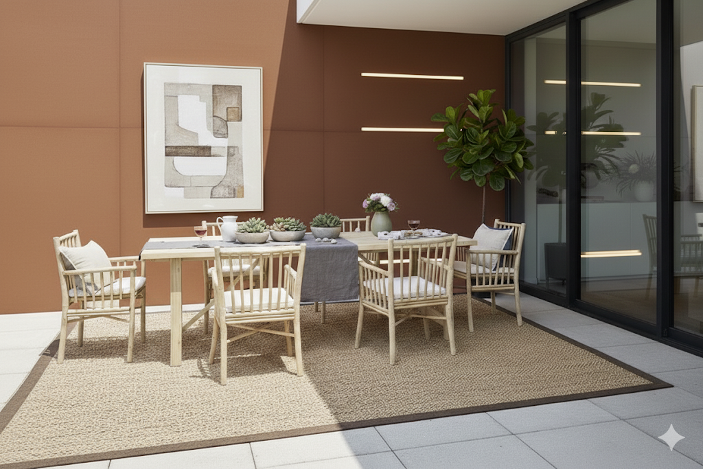 Bamboo outdoor furniture