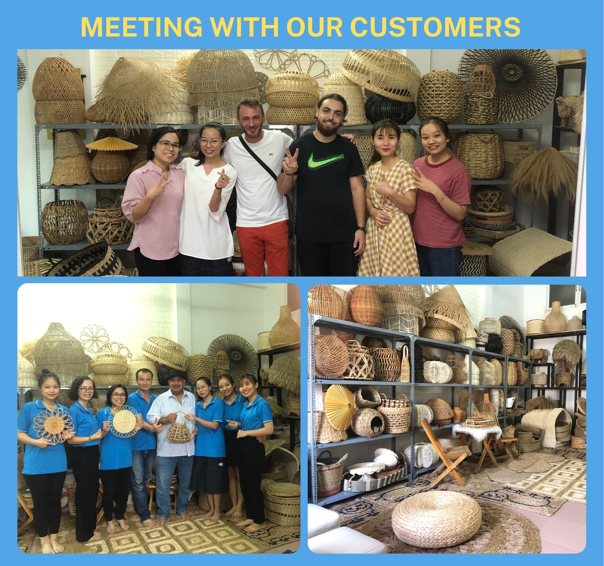 Meeting with our customers