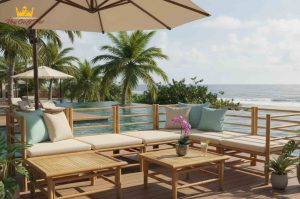 Bamboo furniture set