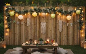 King Craft Viet natural bamboo fence