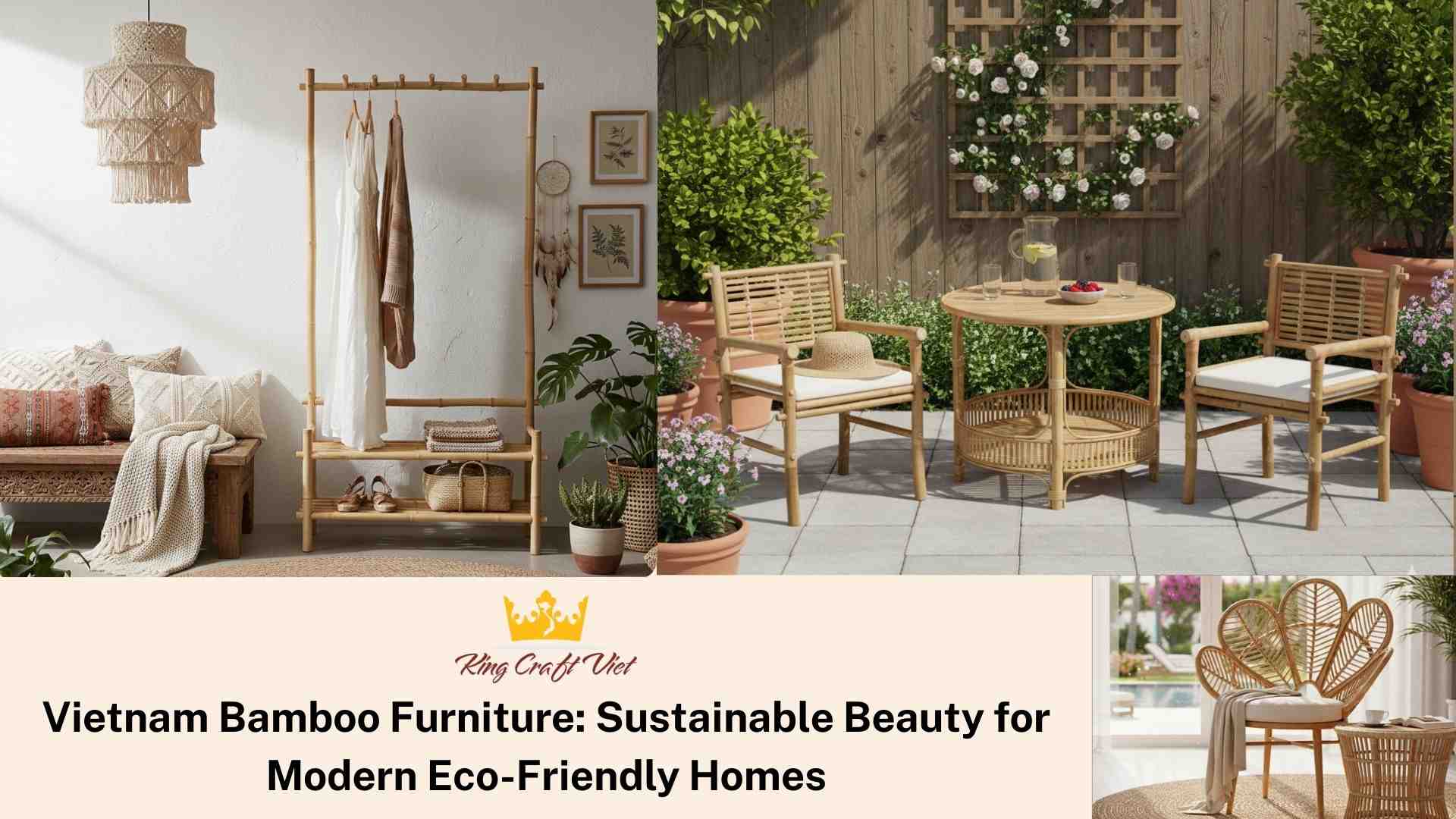 Vietnam bamboo furniture