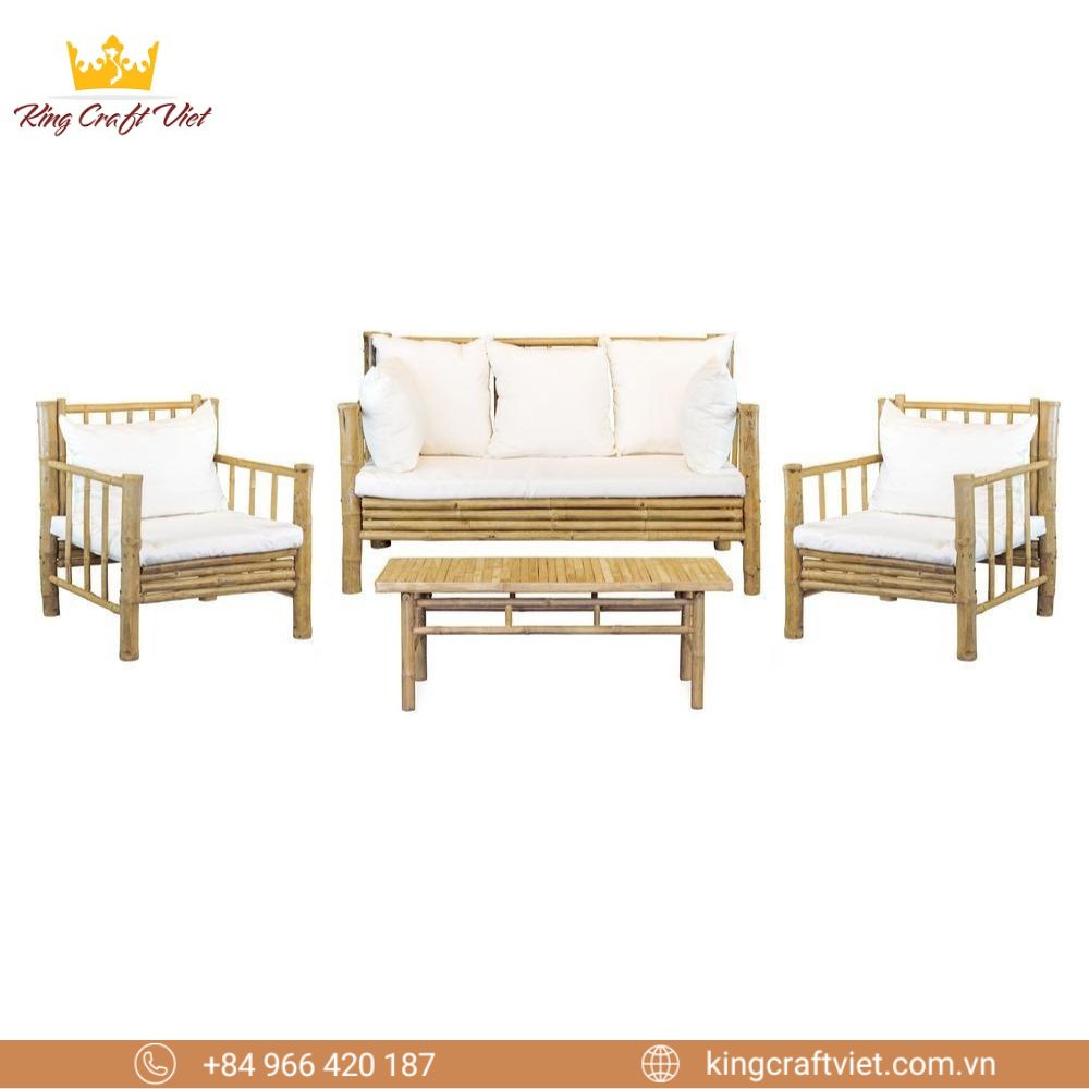 Bamboo 5-Seat Lounge Set Main