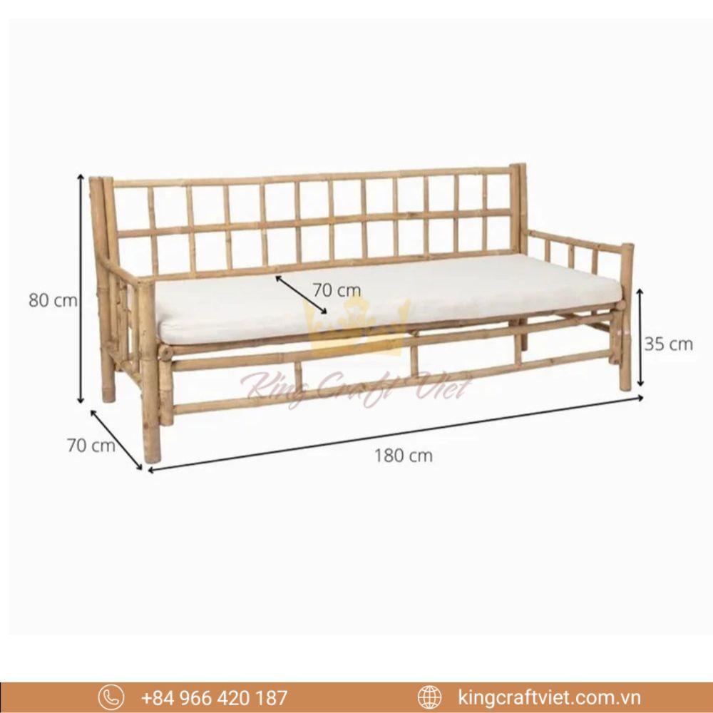 Bamboo Bench