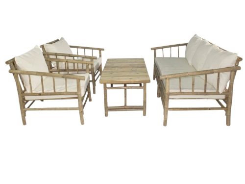 Natural Bamboo Furniture Set Main Image