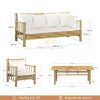 Bamboo Lounge Set Dimensions