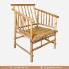 Bamboo Chair with Grid Back and Arm