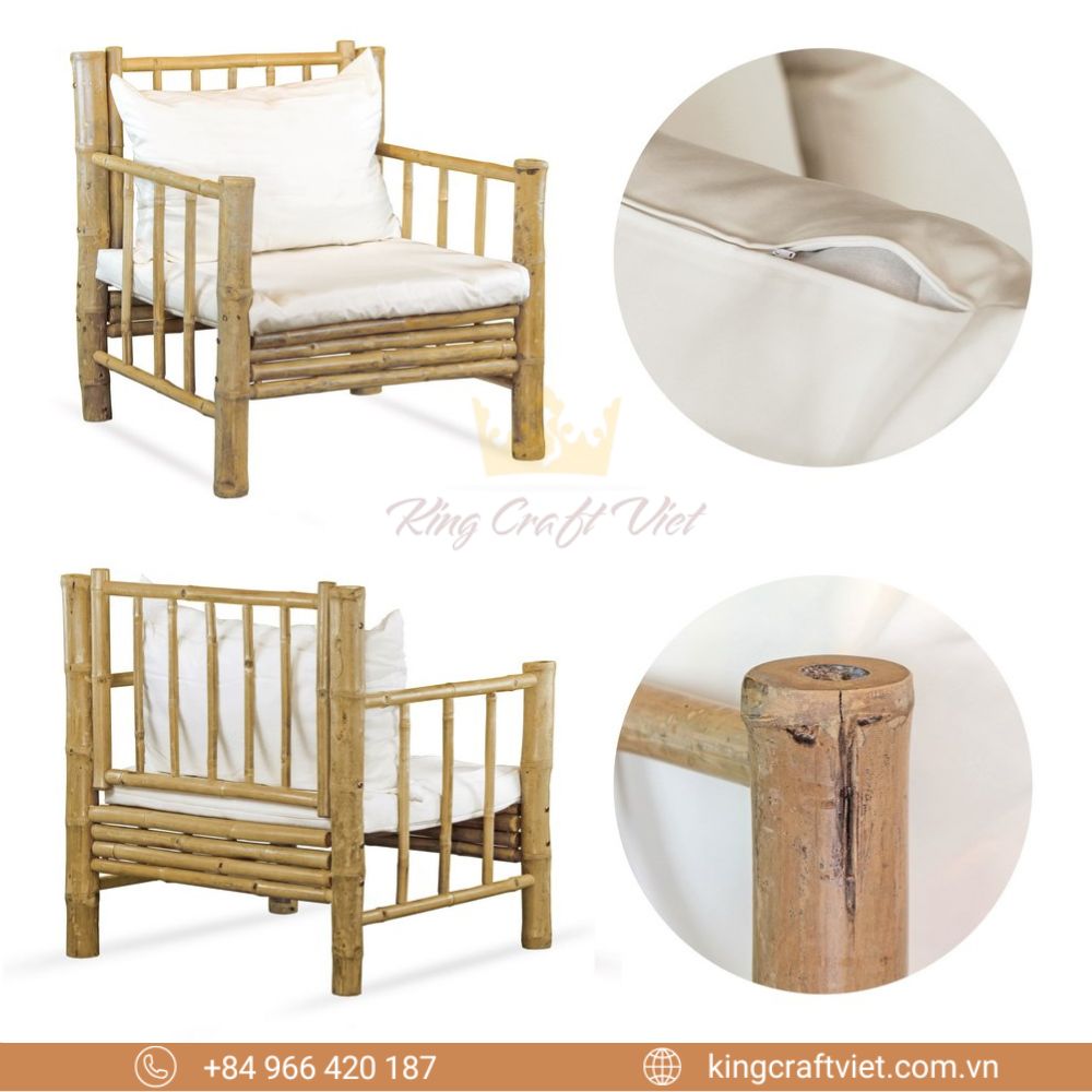 Bamboo Chair Zoom in Details