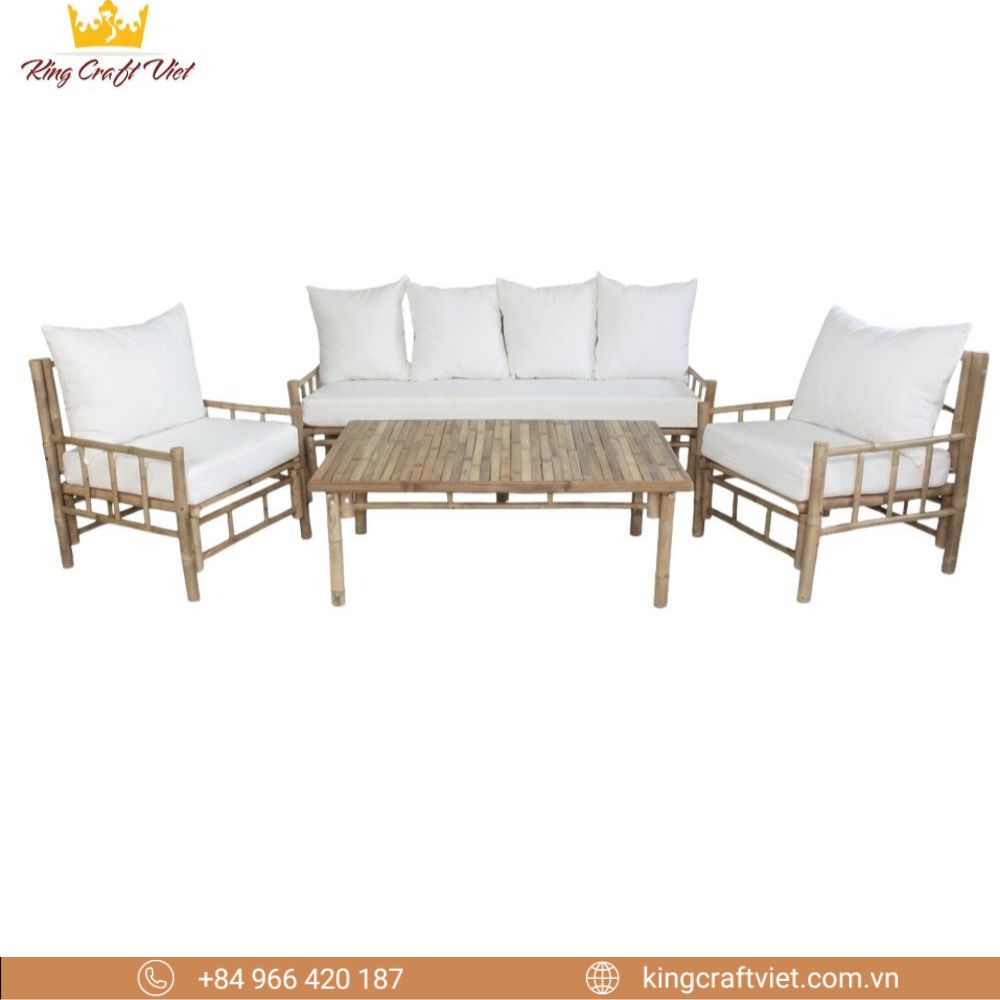 Bamboo Garden Furniture Set