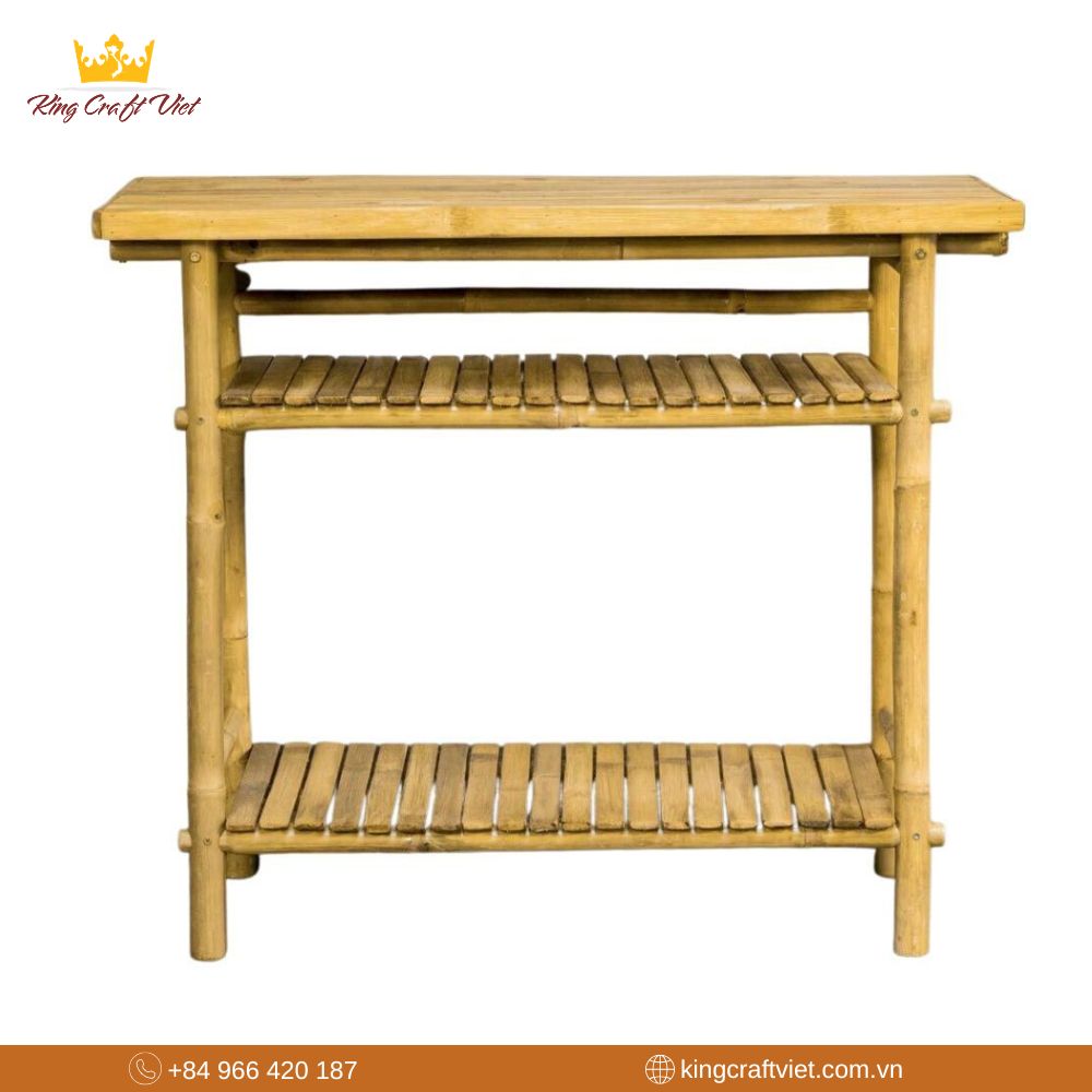 bamboo table