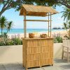 Bamboo bar outdoor furniture