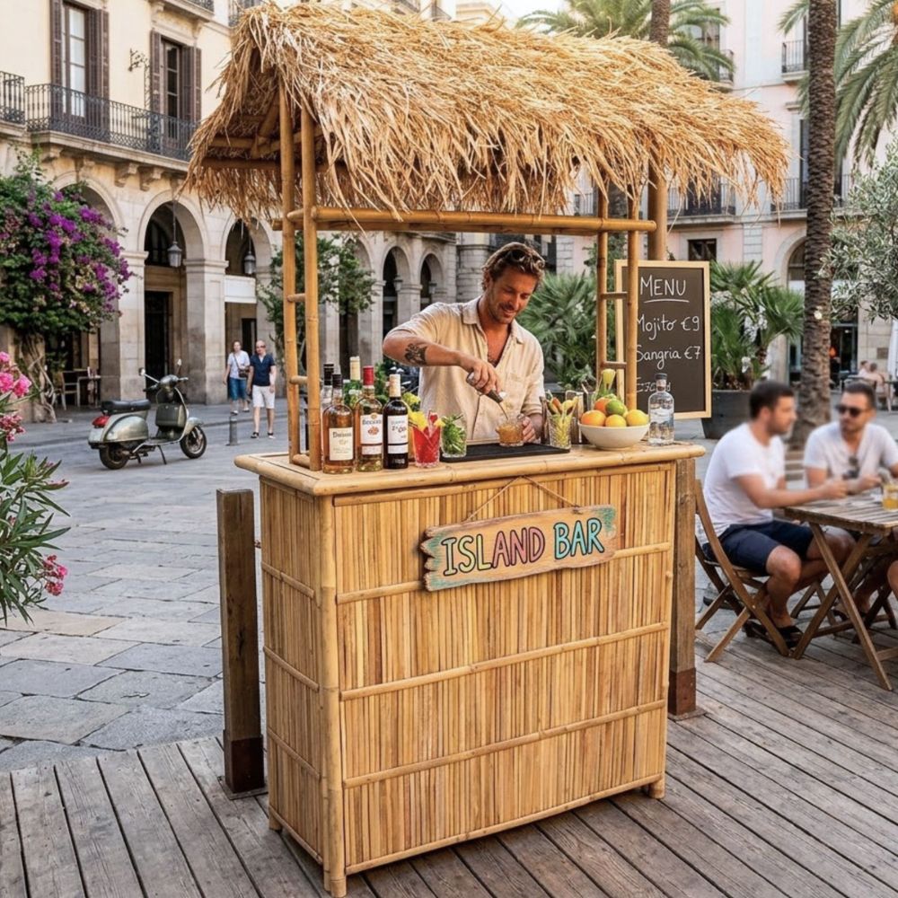 Bamboo bar outdoor