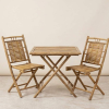 Set bamboo table and chair