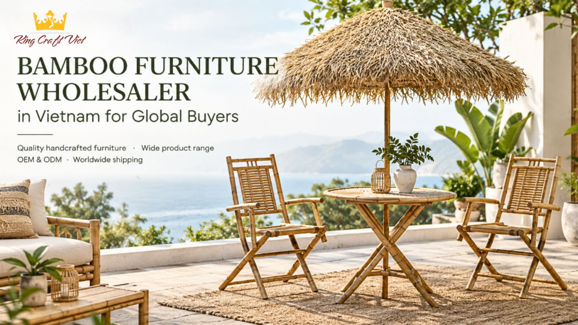 Bamboo Furniture Wholesaler In Vietnam For Global Buyers